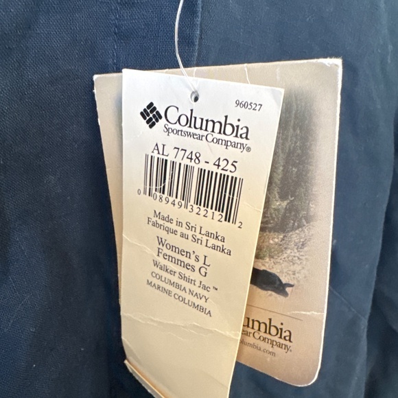 Columbia sportswear Company linen blend walker shirt jack - Picture 3 of 7